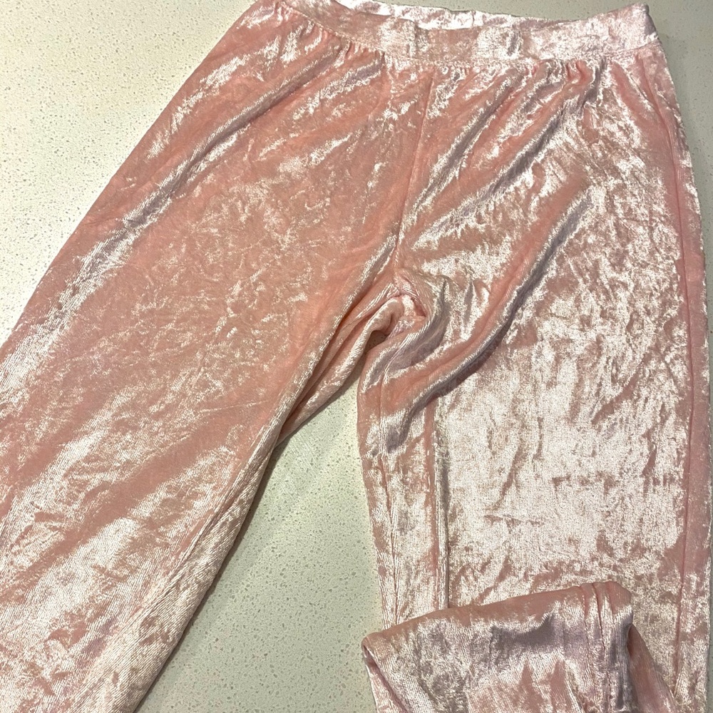 LOVE BY GAP VELOUR/ VELVET PANTS